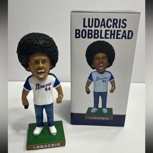 Atlanta Braves 2024 Ludacris SGA Bobblehead Bobble NIB  9/4/24